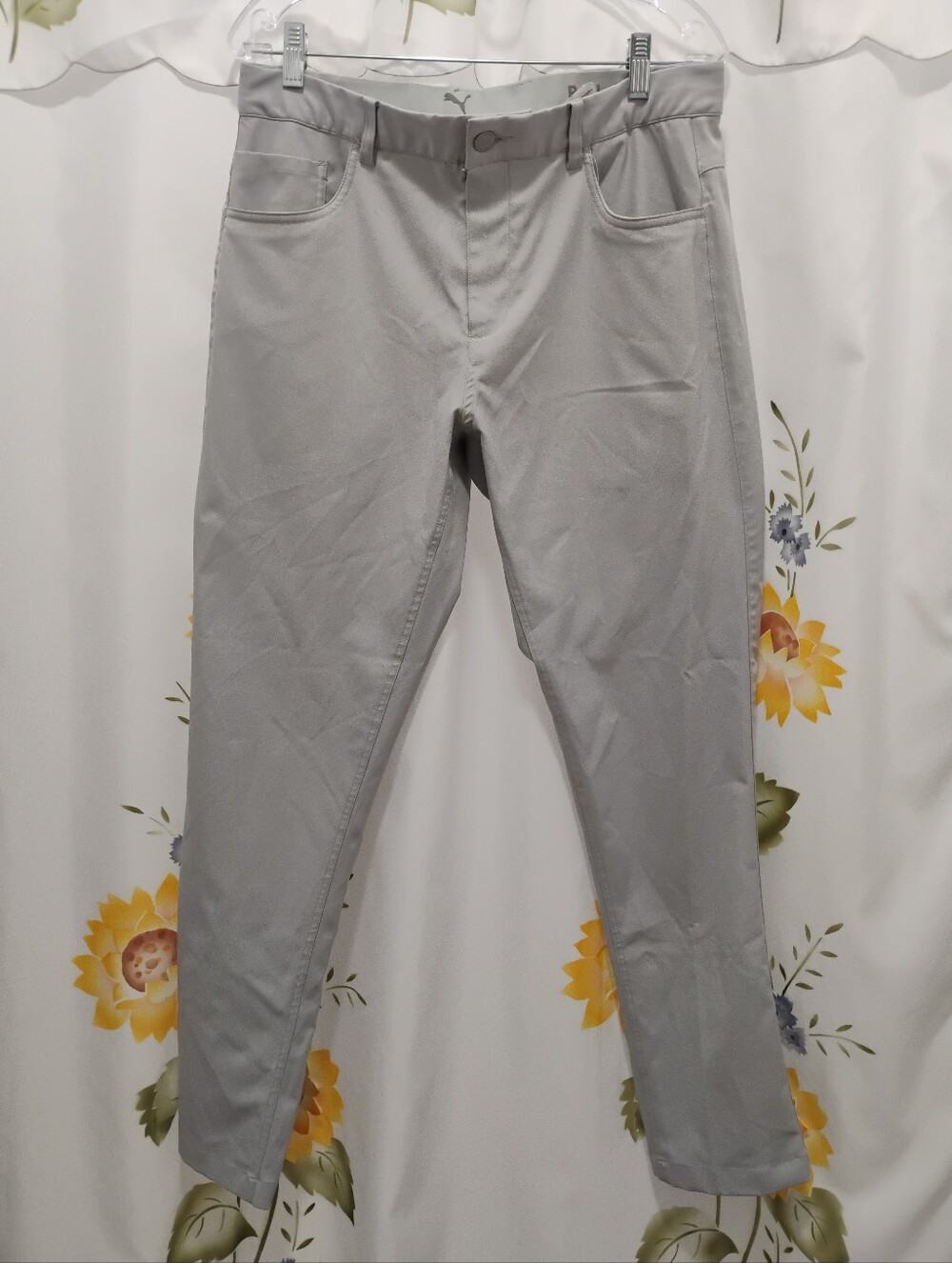 Puma Golf Men's Light Gray Pants Size 32/32